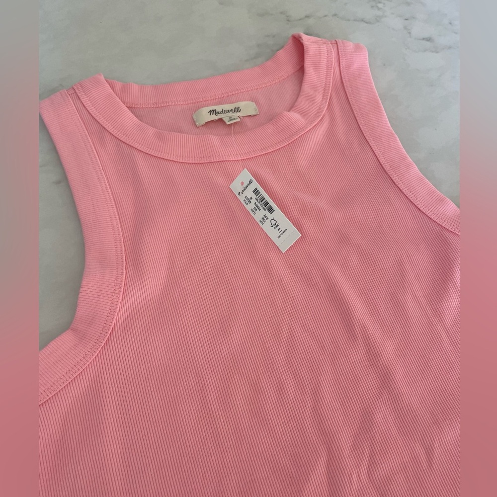 Madewell Pink Medium NWT tank top ladies women’s